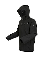 Regatta Black Mens Calderdale VI Waterproof Jacket - Image 9 of 9