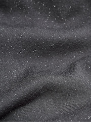 FatFace Grey Charcoal Sparkle Crew Sweater - Image 6 of 6