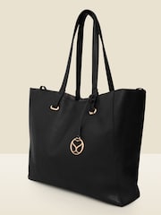 Sosandar Black Large Tote Bag - Image 2 of 5