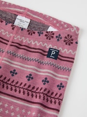 Roze - Polarn O. Pyret Scandinavische thermische top van merinowol - Image 2 of 3