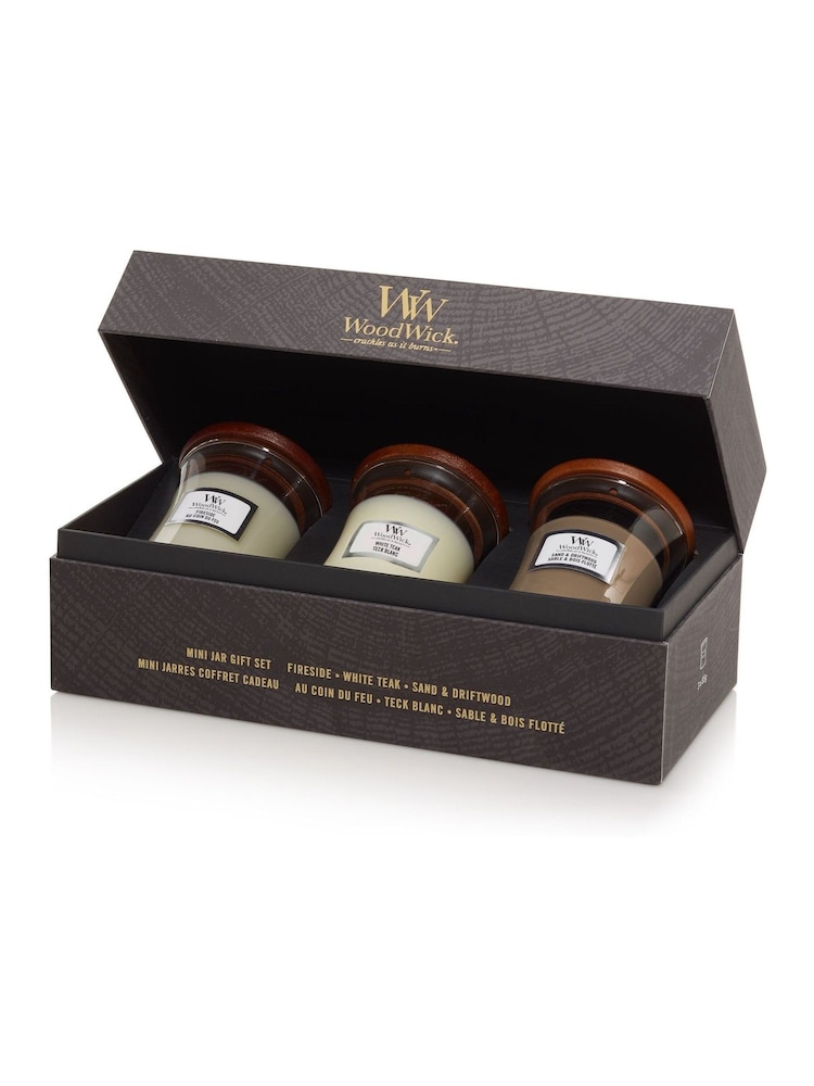Woodwick Mini Woody Gift Set - Image 3 of 3 Woodwick Mini Woody Gift Set - Image 3 of 3
