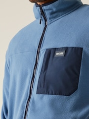 Regatta Blue Mens Frankie Full Zip Fleece - Image 4 of 7