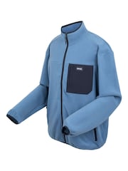 Regatta Blue Mens Frankie Full Zip Fleece - Image 7 of 7