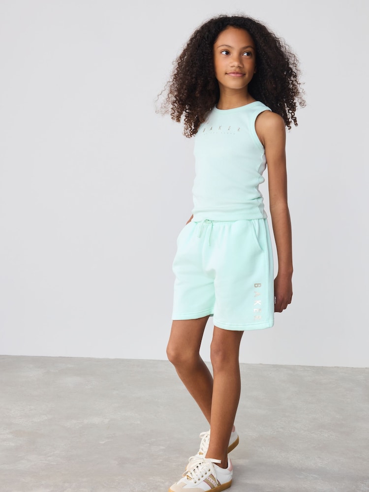 Baker by Ted Baker 2 Piece Racer Vest and Sweat Shorts Set - Image 2 of 14