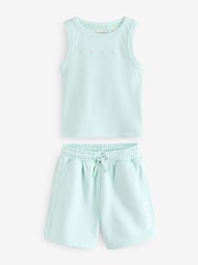 Baker by Ted Baker 2 Piece Racer Vest and Sweat Shorts Set - Image 8 of 14