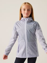 Regatta Purple Kids Waterproof Pack It Jacket III - Image 1 of 9