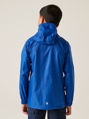 Regatta Blue Kids Waterproof Pack It Jacket III - Image 2 of 9