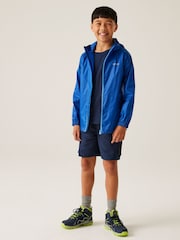 Regatta Blue Kids Waterproof Pack It Jacket III - Image 3 of 9