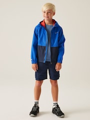 Regatta Blue Kids Hanleigh II Waterproof Jacket - Image 3 of 9