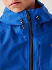 Regatta Blue Kids Hanleigh II Waterproof Jacket - Image 4 of 9