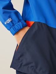 Regatta Blue Kids Hanleigh II Waterproof Jacket - Image 6 of 9