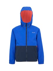 Regatta Blue Kids Hanleigh II Waterproof Jacket - Image 7 of 9