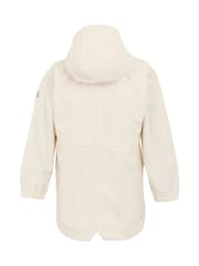 Regatta Cream Girls Ballina Waterproof Jacket - Image 2 of 3