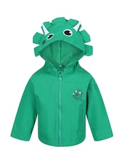 Regatta Green Kids Animal Print Waterproof Jacket - Image 5 of 7
