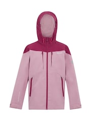 Regatta Pink Kids Highton VI Waterproof Jacket - Image 1 of 3