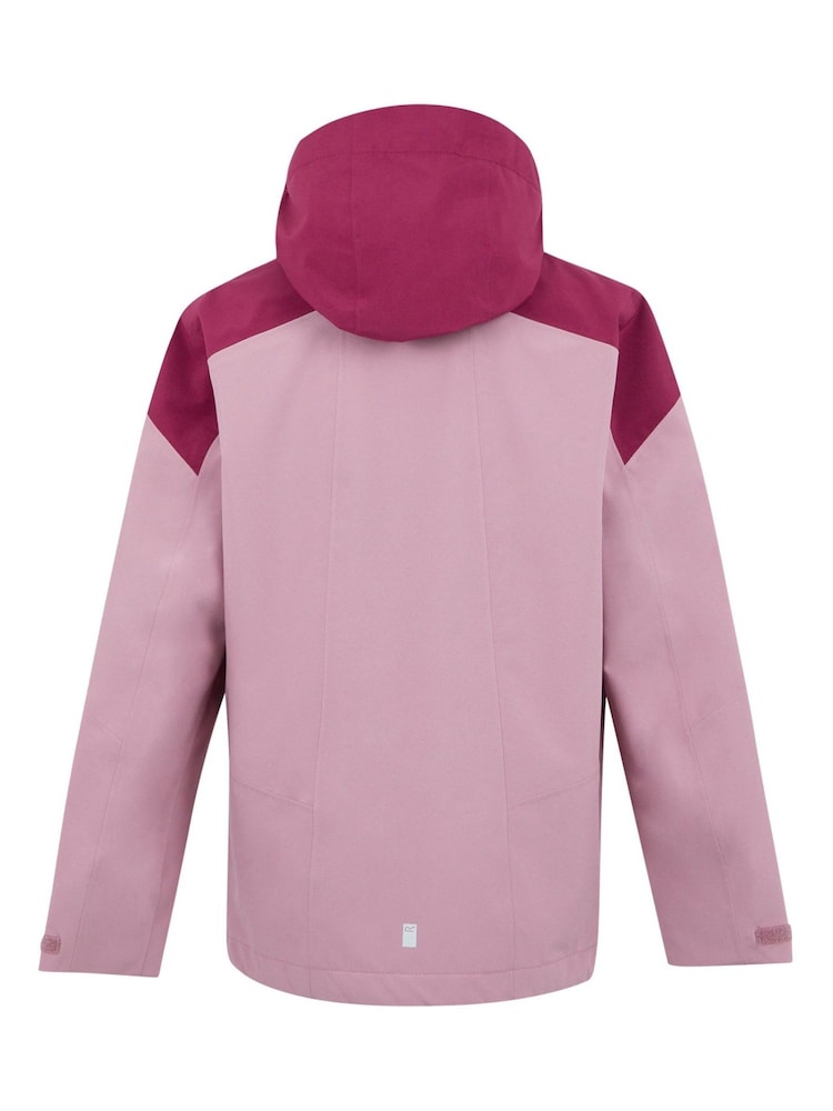 Regatta Pink Kids Highton VI Waterproof Jacket - Image 2 of 3