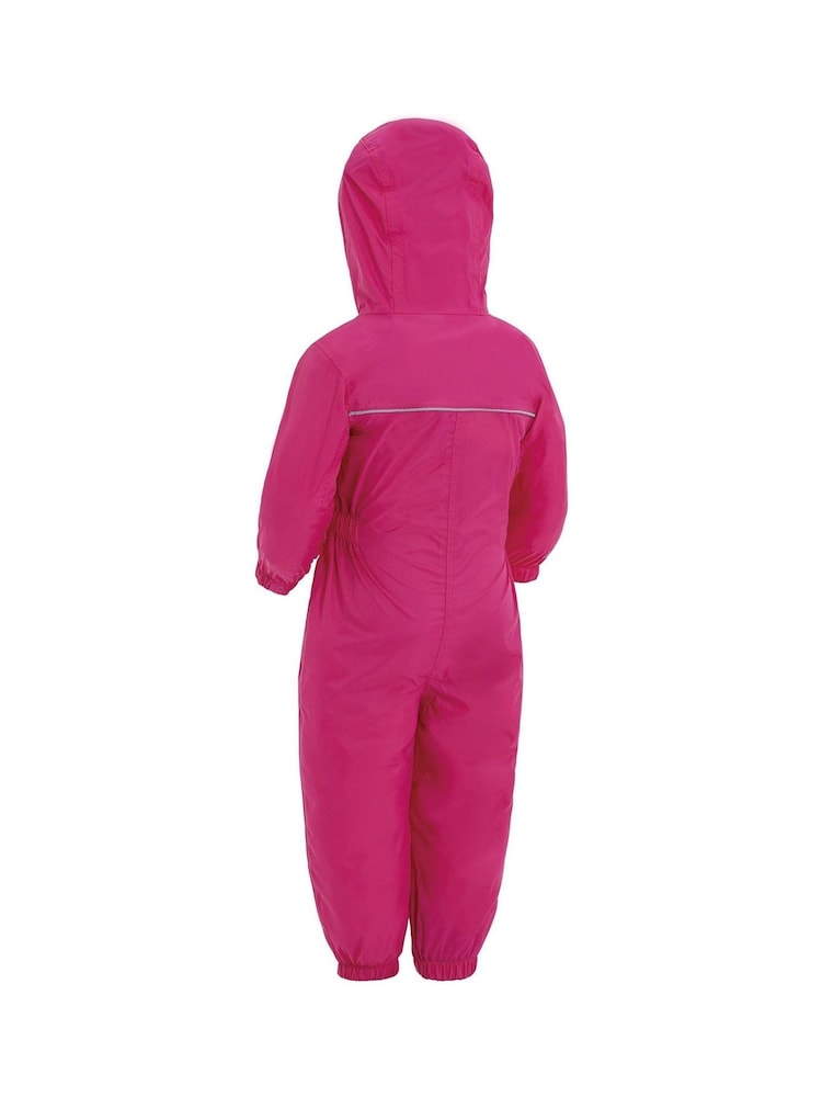 Regatta Splosh III Breathable Waterproof Kids Puddle Suit in Navy