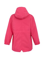 Regatta Pink Girls Ballina Waterproof Jacket - Image 8 of 9