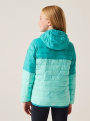 Regatta Blue Kids Hooded Hillpack III Padded Jacket - Image 2 of 8