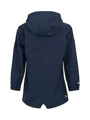 Regatta Blue Girls Ballina Waterproof Jacket - Image 7 of 8