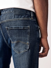 Умеренный синий - Джинсы классического кроя Armani Exchange - Image 4 of 5