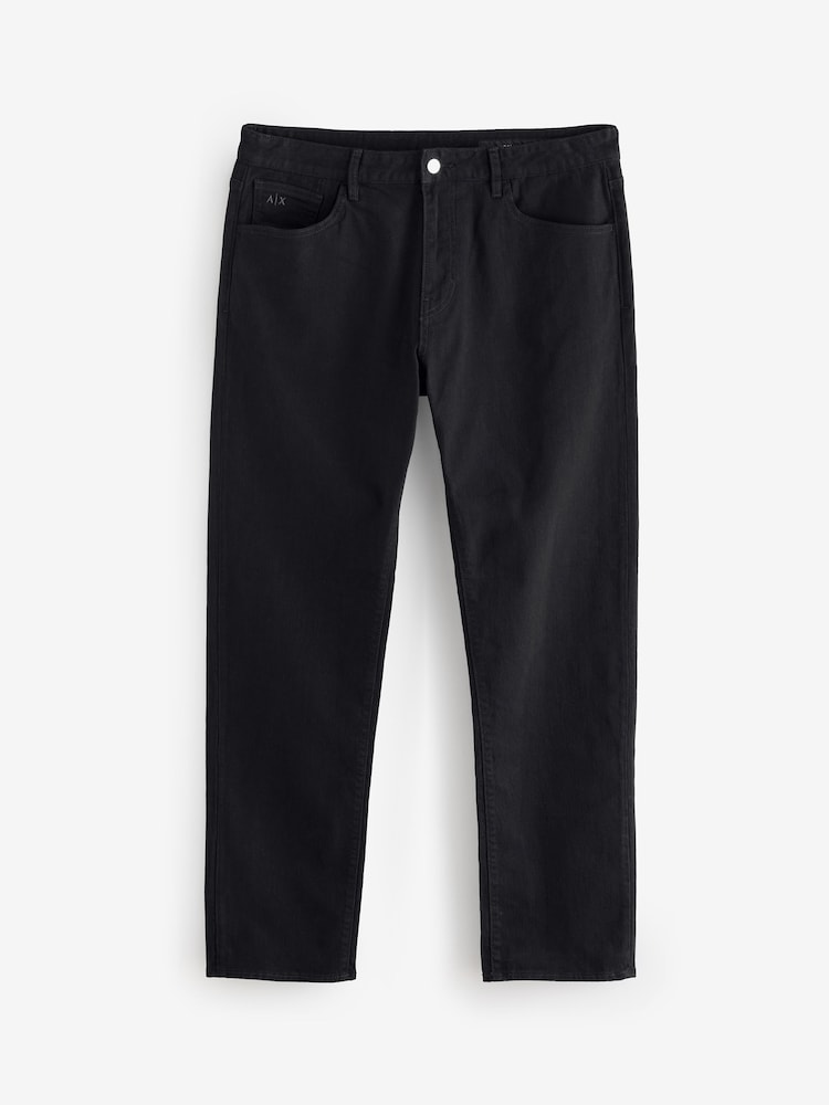 Negru - Blugi Armani Exchange mărime standard - Imaginea 5 din 5