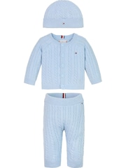 Tommy Hilfiger Blue Tommy Hilfiger Blue Sweater Set Giftpack - Image 1 of 2