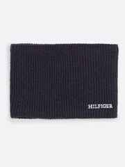 Tommy Hilfiger Blue Monotype Beanie Snood Giftpack - Image 2 of 8