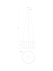 Clear Tatton Chandelier Spare Part for E47245 - Image 5 of 5