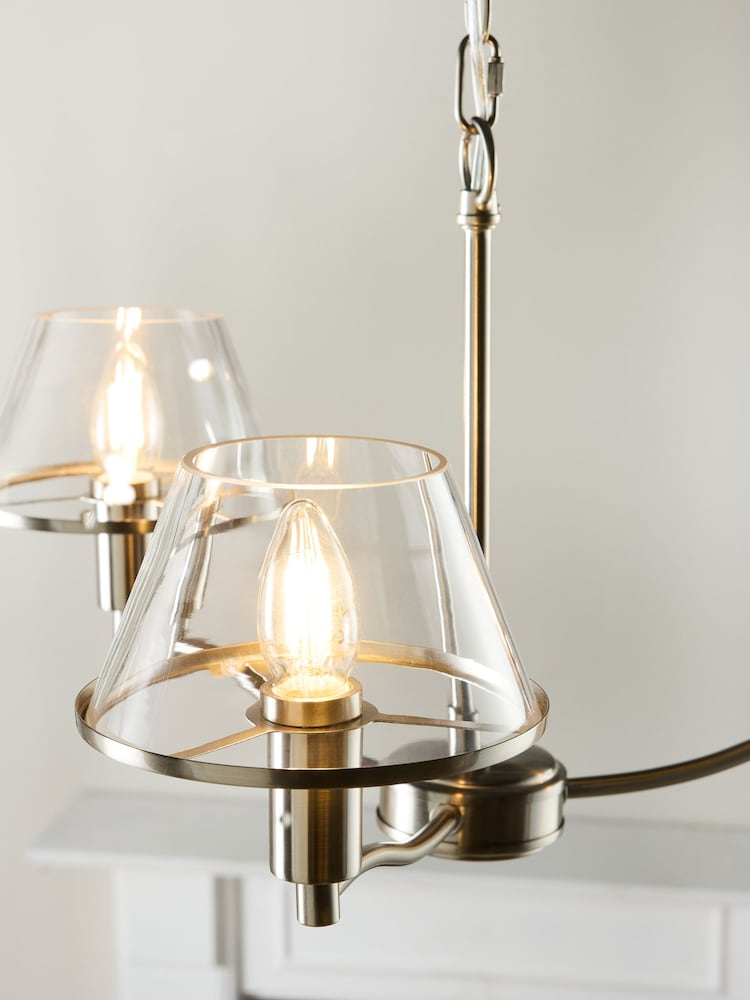 Clear Stroud 3 Light Flush Spare Part - Image 1 of 4