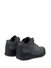 Regatta Grey Mens Edgepoint Waterproof Mid Walking Boots - Image 4 of 9