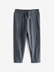 Rust Brown/Sage/Charcoal Grey 100% Cotton Lightweight Jersey Joggers (3mths-7yrs) - Image 4 of 7