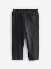 Charcoal Grey Lightweight 100% Cotton Jersey Joggers (3mths-7yrs) - Image 2 of 5