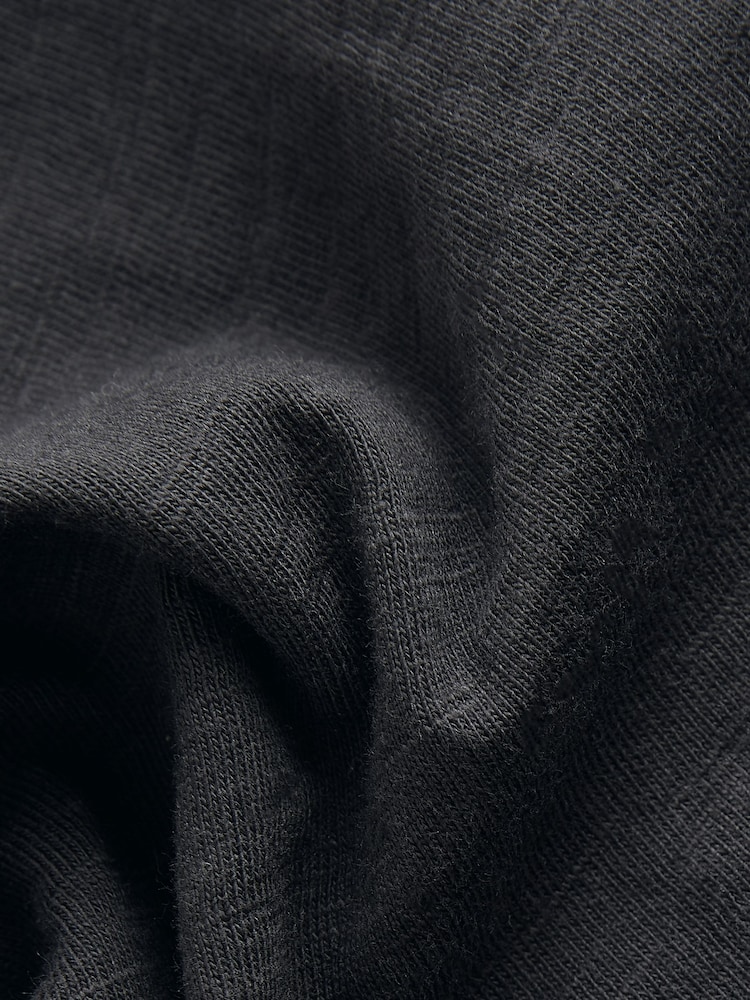 Charcoal Grey Lightweight 100% Cotton Jersey Joggers (3mths-7yrs) - Image 3 of 5