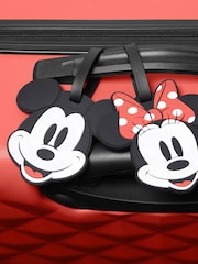 Peers Hardy Black Disney Mickey and Minnie Mouse Luggage Tag Set 2 Piece - Image 2 of 4