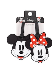 Peers Hardy Black Disney Mickey and Minnie Mouse Luggage Tag Set 2 Piece - Image 4 of 4