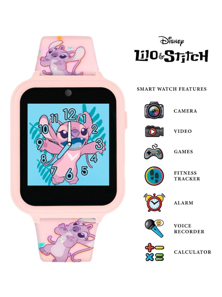Peers Hardy Pink Angel Printed Strap Interactive Watch - Image 2 of 4