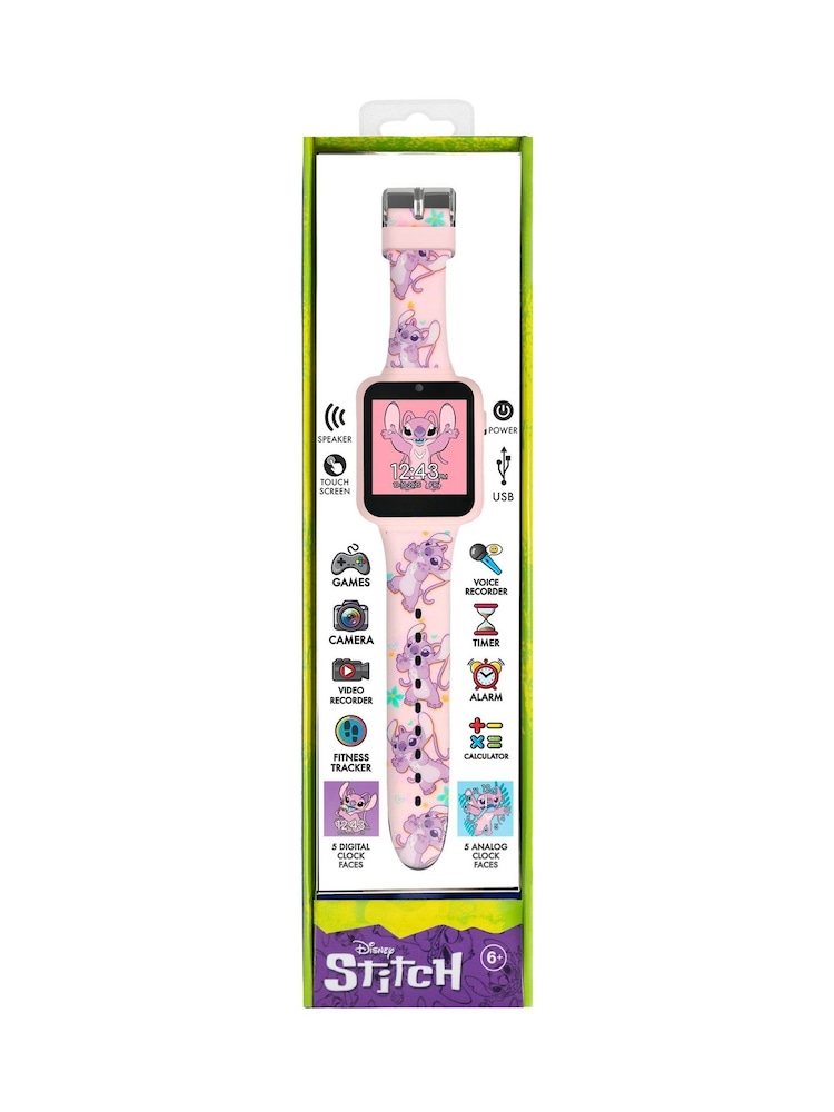 Peers Hardy Pink Angel Printed Strap Interactive Watch - Image 4 of 4