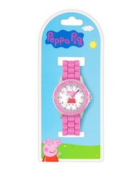 Peers Hardy Pink Peppa Pig Time Teacher Watch - Image 3 of 3