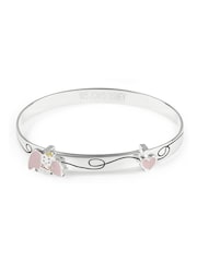 Peers Hardy Silver Tone Dumbo Bangle - Image 1 of 4
