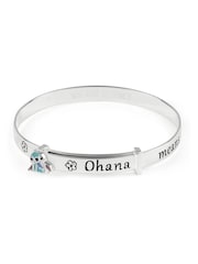 Peers Hardy Silver Tone Stitch Ohana Means Family Bangle - Image 1 of 4