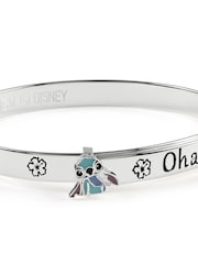 Peers Hardy Silver Tone Stitch Ohana Means Family Bangle - Image 3 of 4