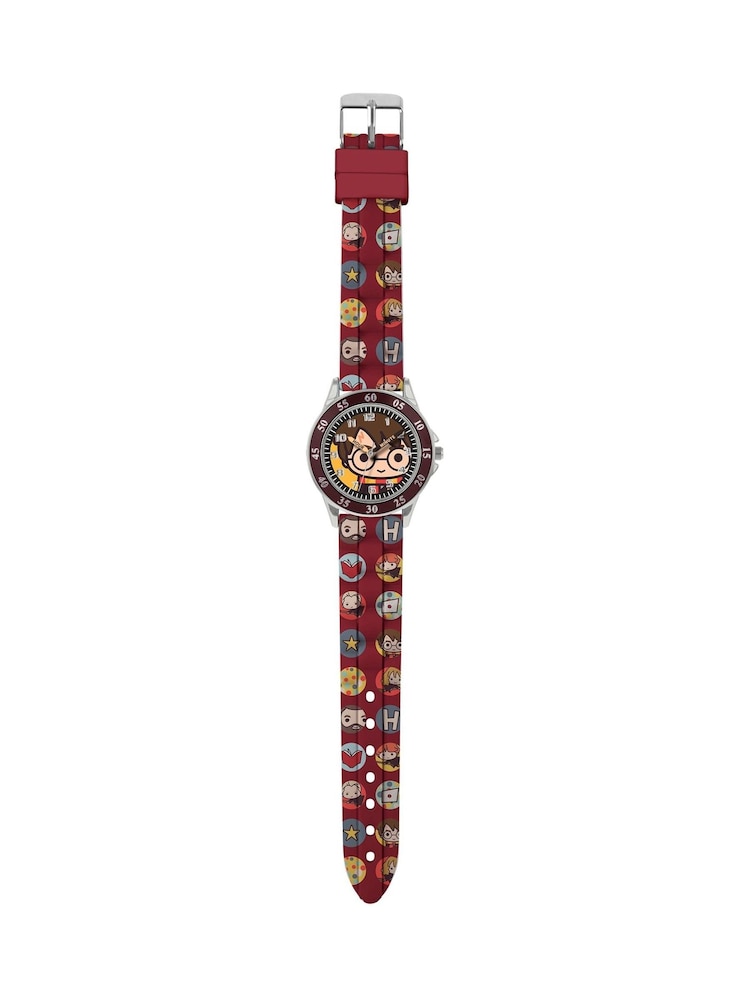 Peers Hardy Red Harry Potter Printed Time Teacher Watch - Image 2 of 3