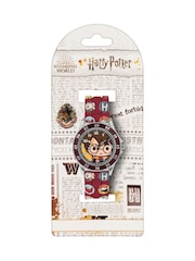 Peers Hardy Red Harry Potter Printed Time Teacher Watch - Image 3 of 3