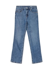 VERO MODA Blue High Waist Full Straight Leg Jeans - Image 6 of 6