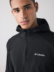 Columbia Blue Spire Valley™ Hooded Windbreaker Jacket - Image 4 of 5