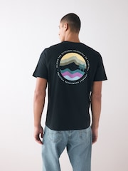 Columbia Kettle River™ Outdoor 100% Cotton Black T-Shirt - Image 1 of 7