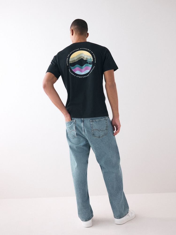 Columbia Kettle River™ Outdoor 100% Cotton Black T-Shirt - Image 2 of 7