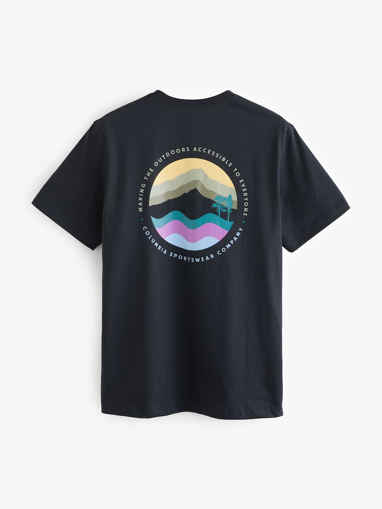 Columbia Kettle River™ Outdoor 100% Cotton Black T-Shirt - Image 7 of 7