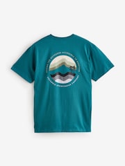 أخضر - تيشيرت Columbia Kettle River™‎ للارتداء في الأماكن الخارجية 100% من القطن الأسود - صورة 7 من 7